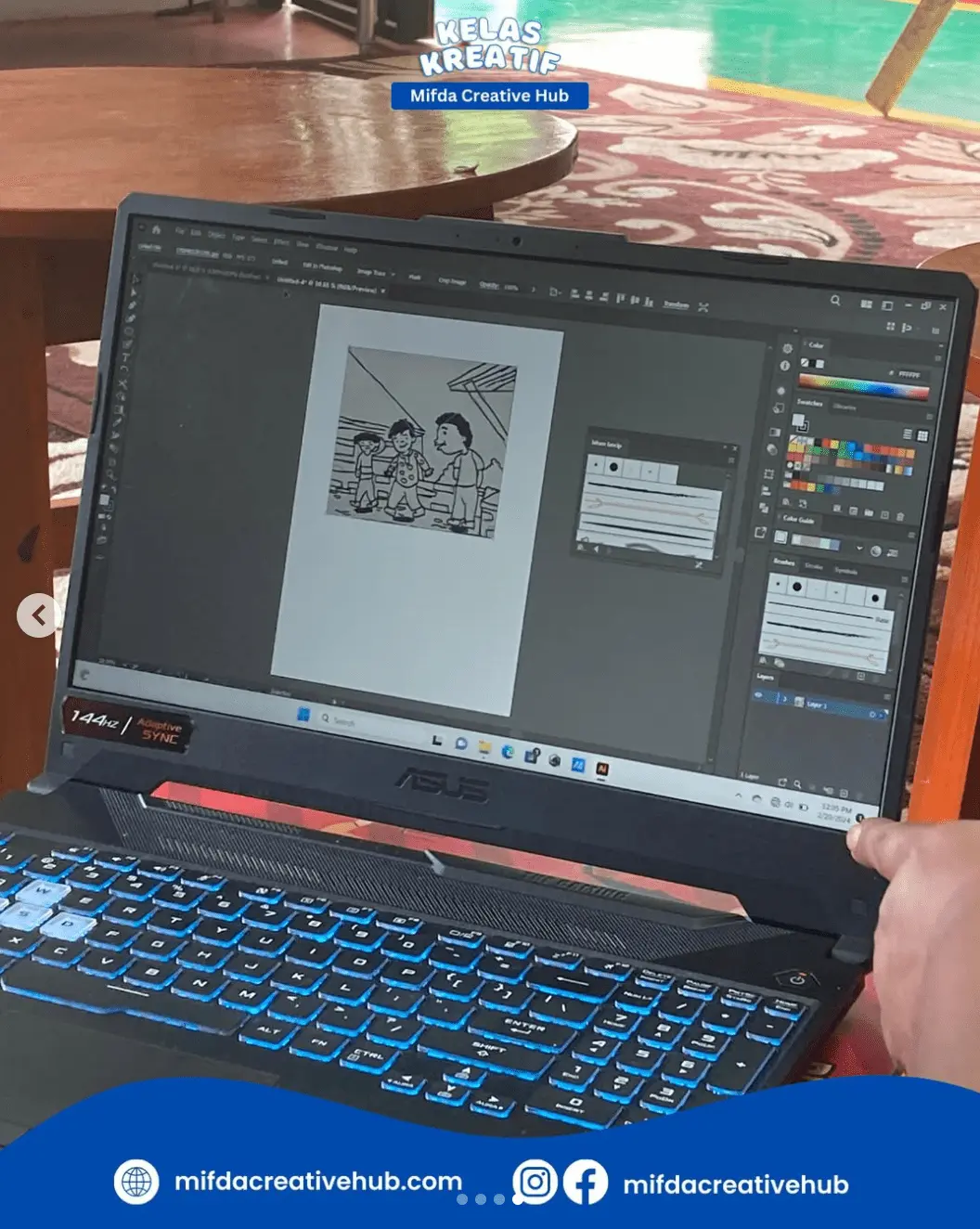 Kursus Gambar Digital di Kroya: Tempat Seru untuk Anak Kreatif dan Imajinatif
